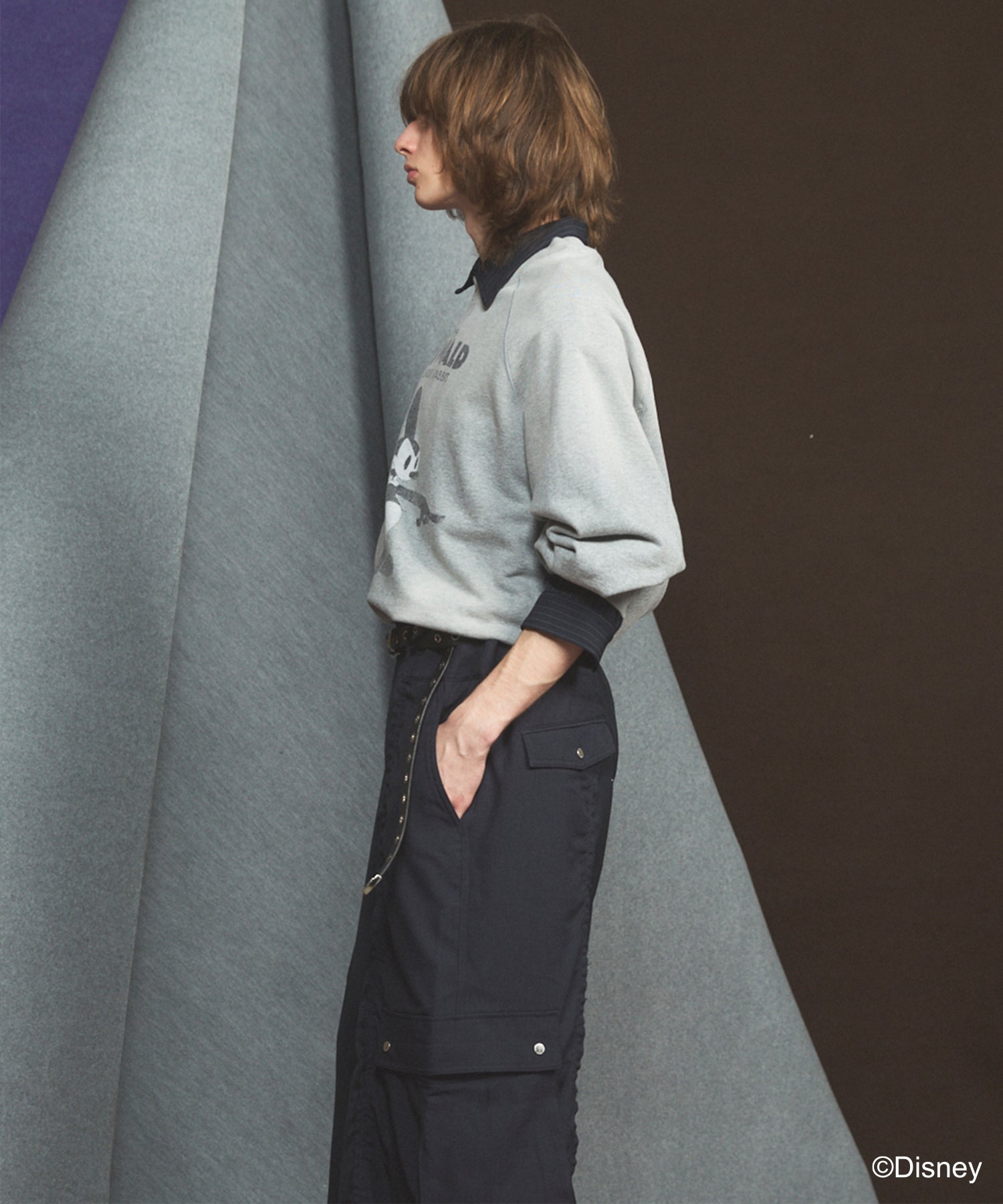 【26AW PRE-ORDER】「OSWALD」プライムオーバークルーネックスウェット
