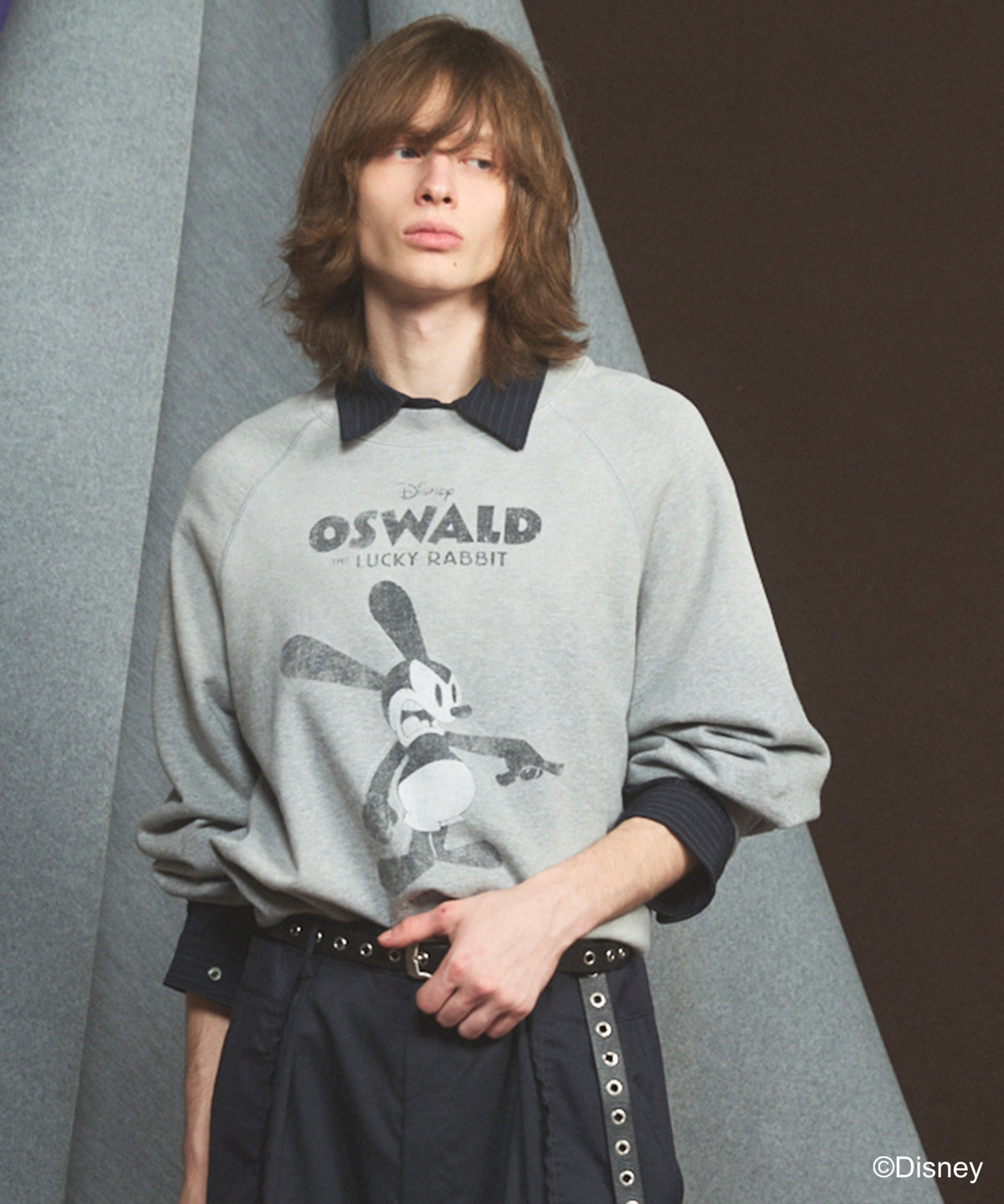 【26AW PRE-ORDER】「OSWALD」プライムオーバークルーネックスウェット
