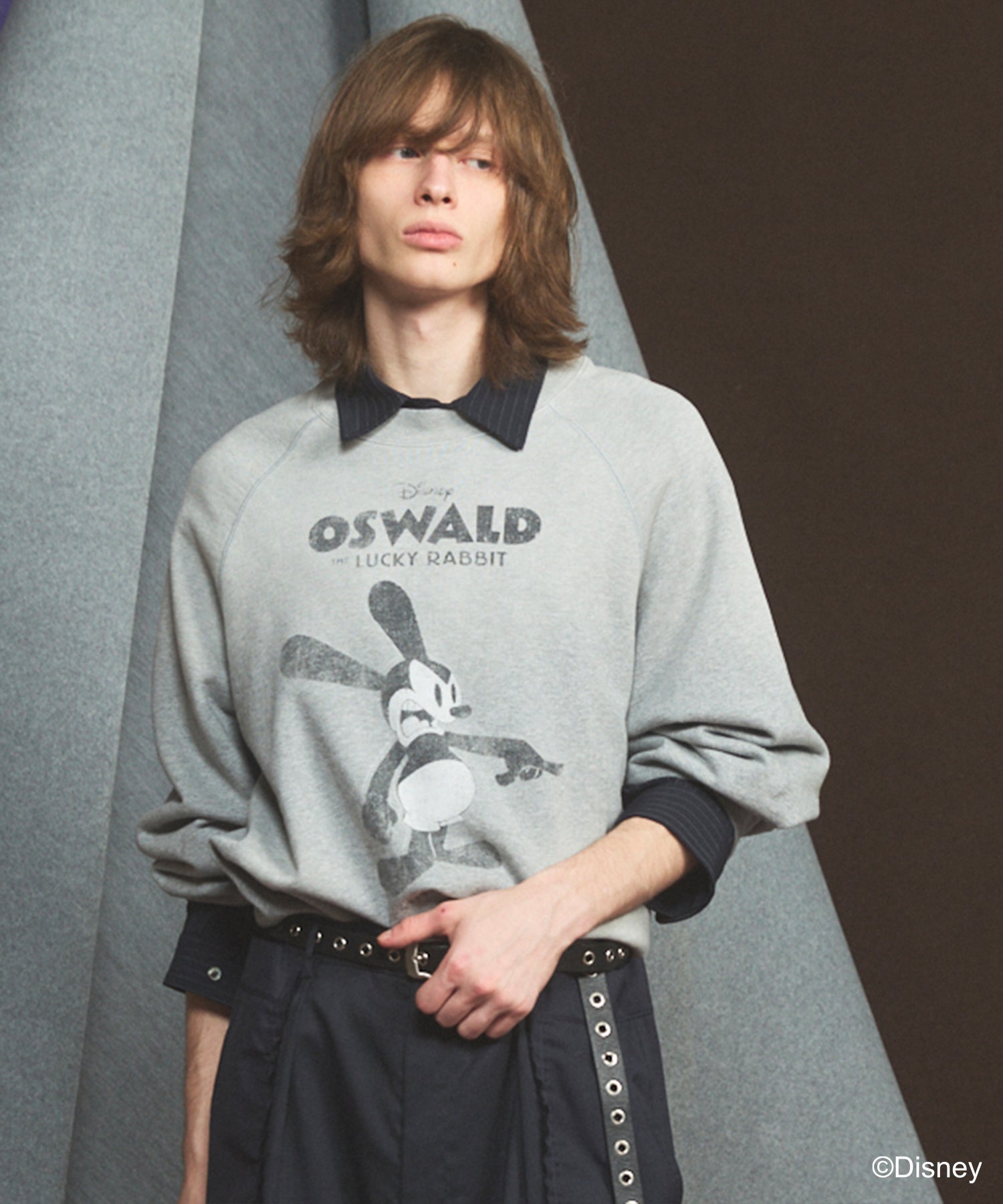 【26AW PRE-ORDER】「OSWALD」プライムオーバークルーネックスウェット