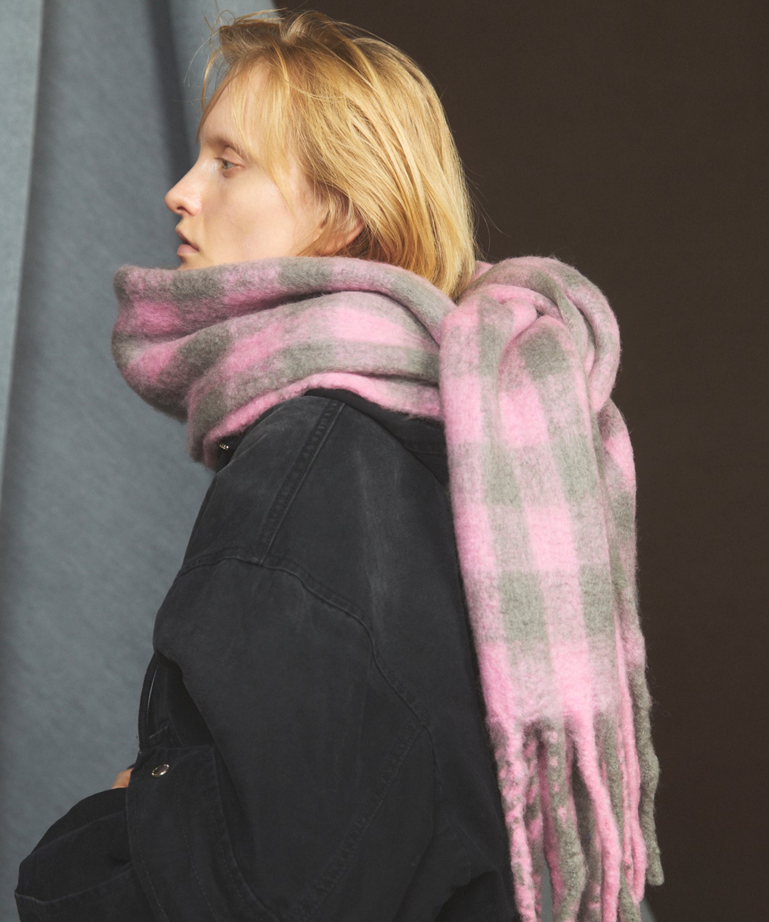 【26AW PRE-ORDER】ウーリッシュボリュームマフラー