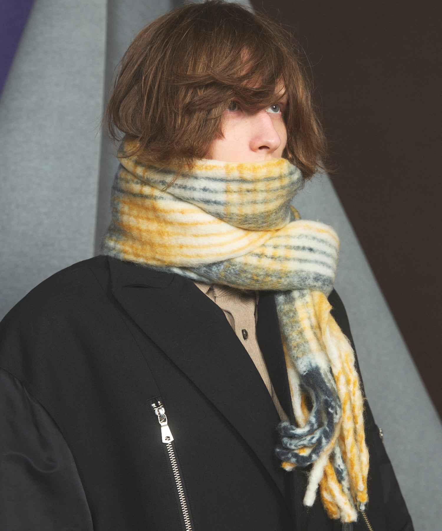 【26AW PRE-ORDER】ウーリッシュボリュームマフラー