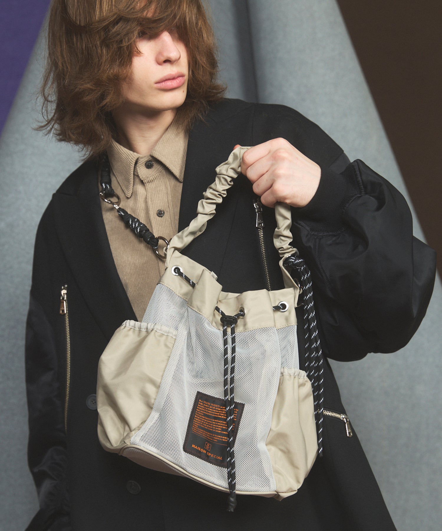 [26SS PRE-ORDER] [THEATRE PRODUCTS] Collaboration Multiway Drawstring Bag