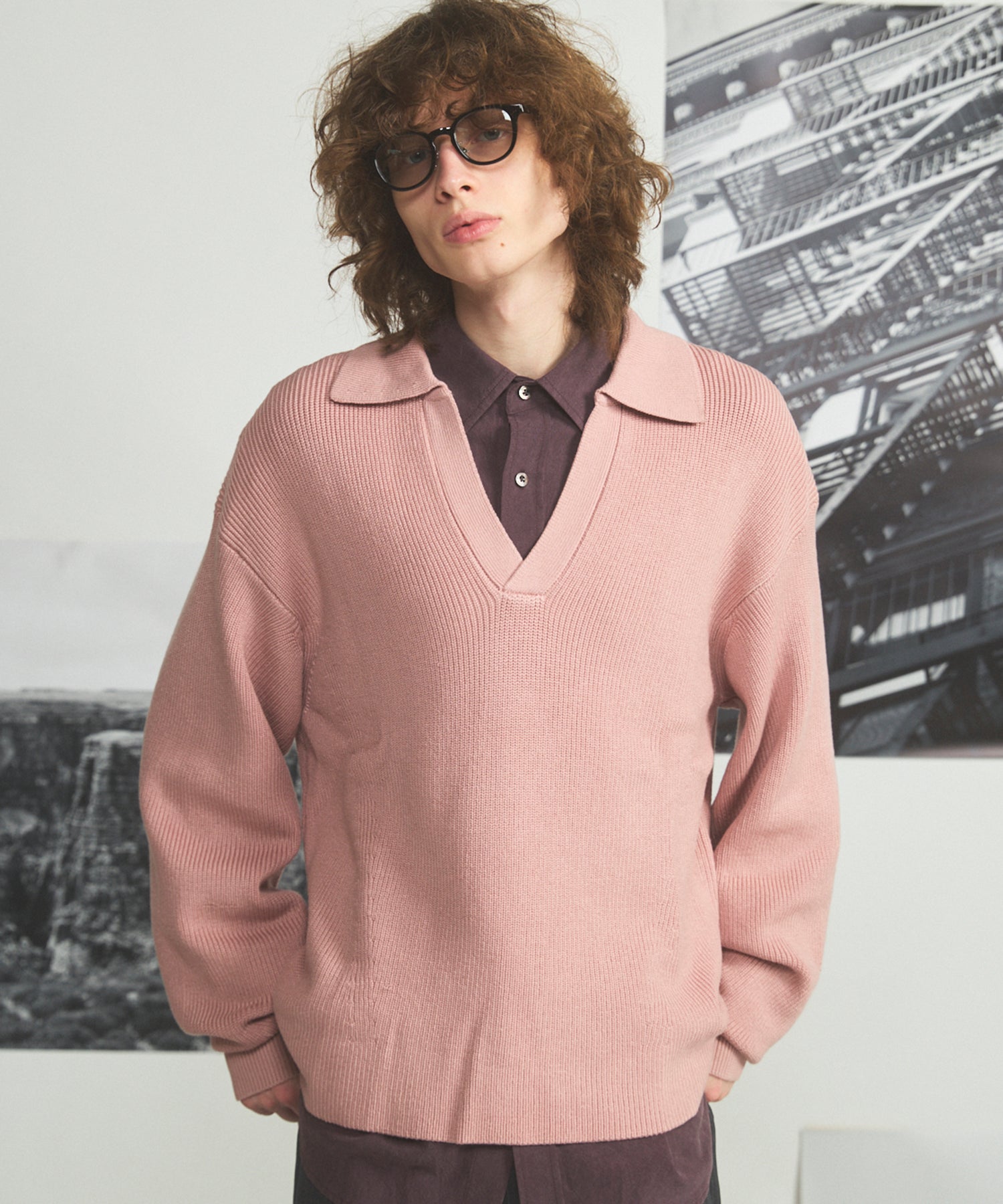 C/A Prime-Over Skipper Knit