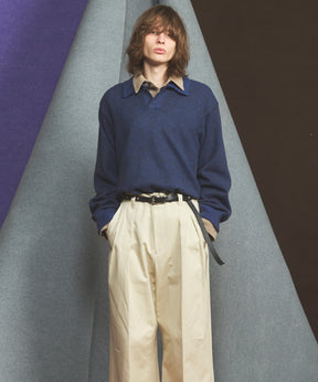 【26SS PRE-ORDER】Airy Striped Gabardine Prime-Over Short-sleeved Shirt
