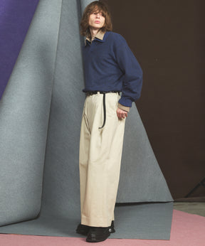 【26SS PRE-ORDER】Airy Striped Gabardine Prime-Over Short-sleeved Shirt