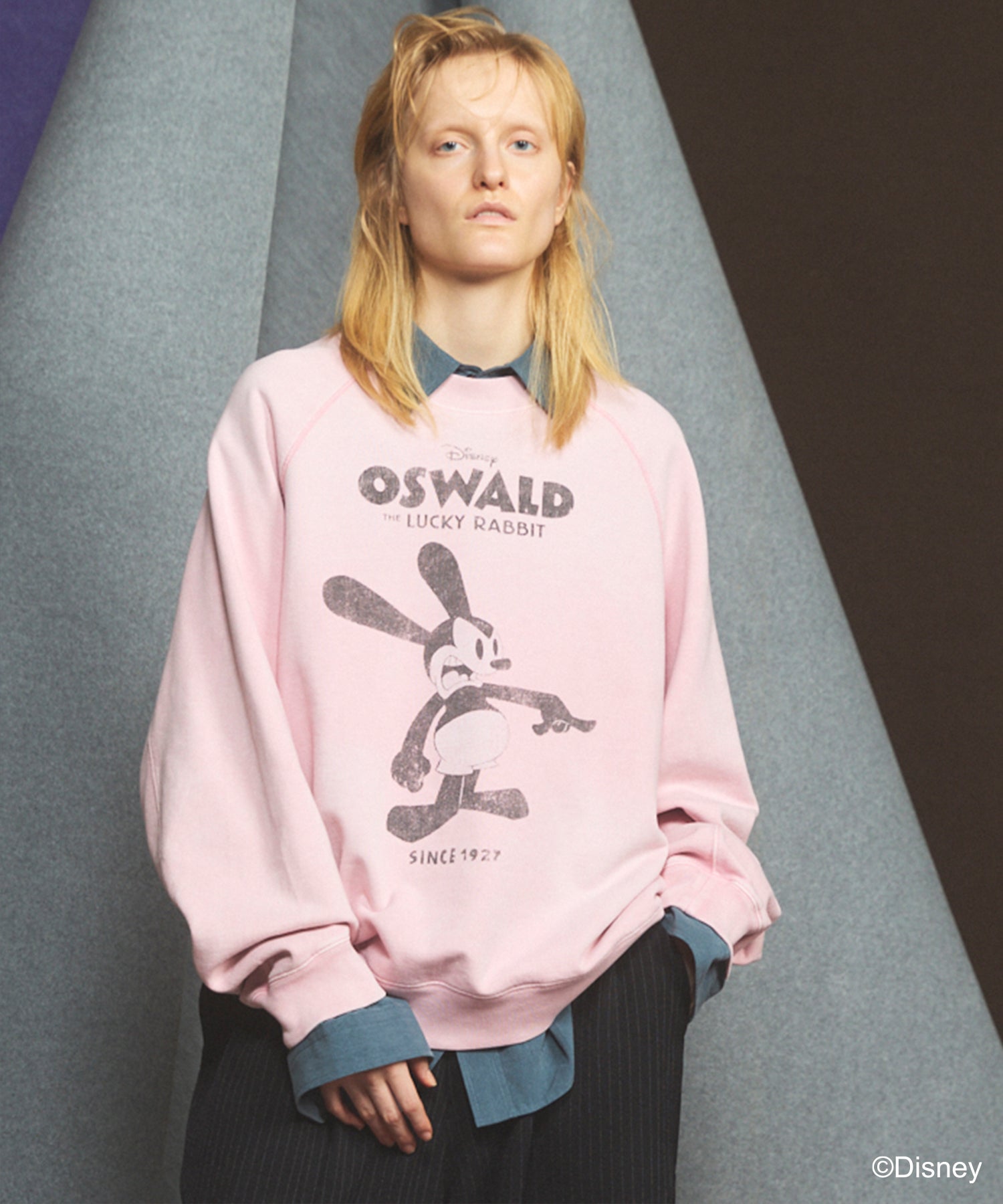【26AW PRE-ORDER】「OSWALD」プライムオーバークルーネックスウェット