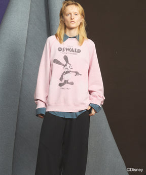 【26AW PRE-ORDER】「OSWALD」プライムオーバークルーネックスウェット