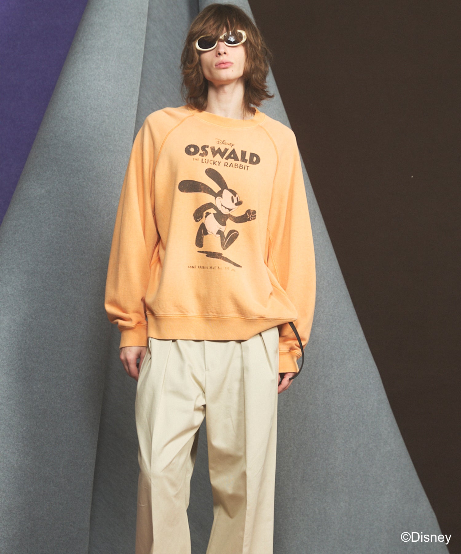 [26AW PRE-ORDER] "PEANUTS" - FIRST - Prime over crew neck sweatshirt