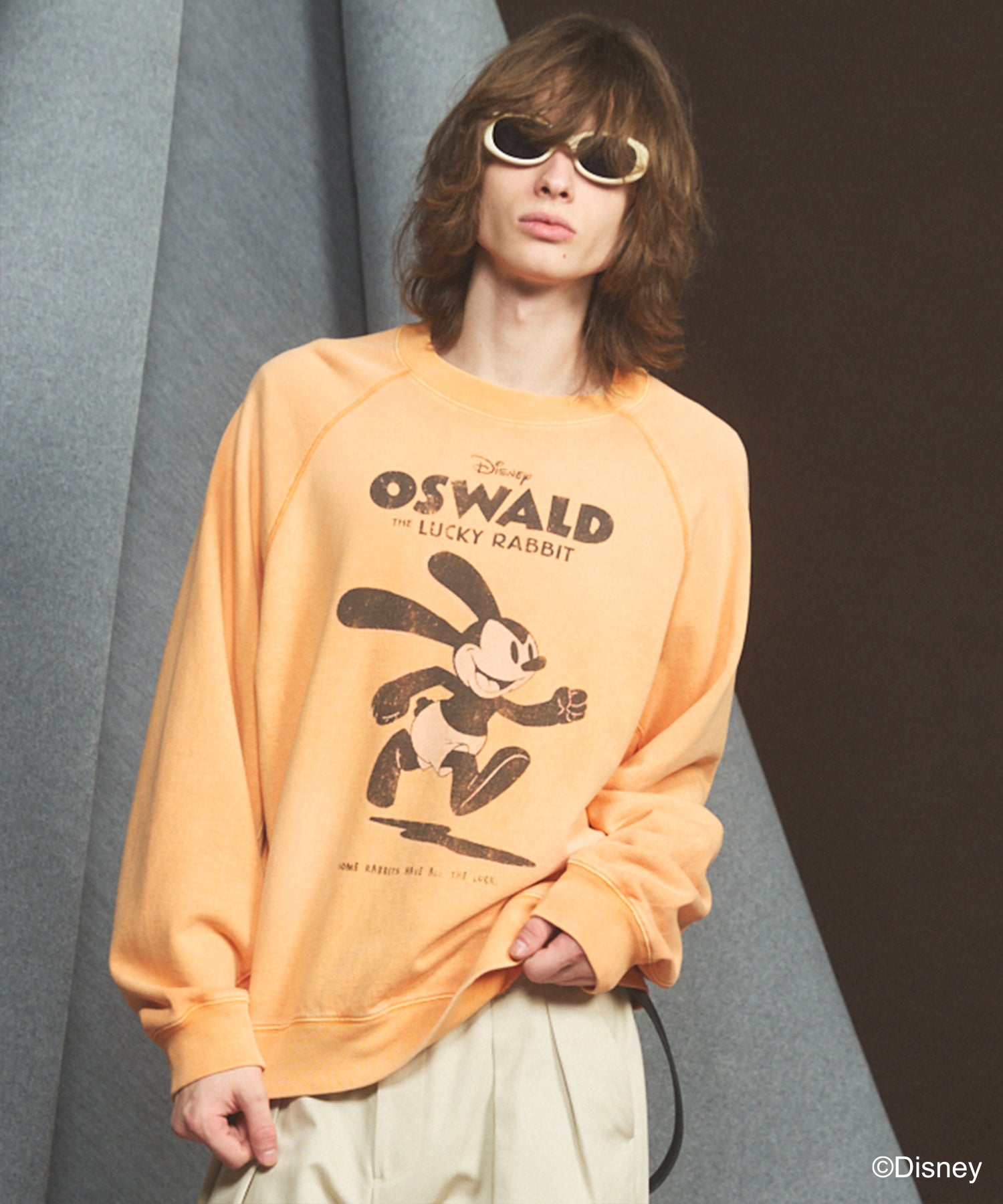 [26AW PRE-ORDER] "PEANUTS" - FIRST - Prime over crew neck sweatshirt
