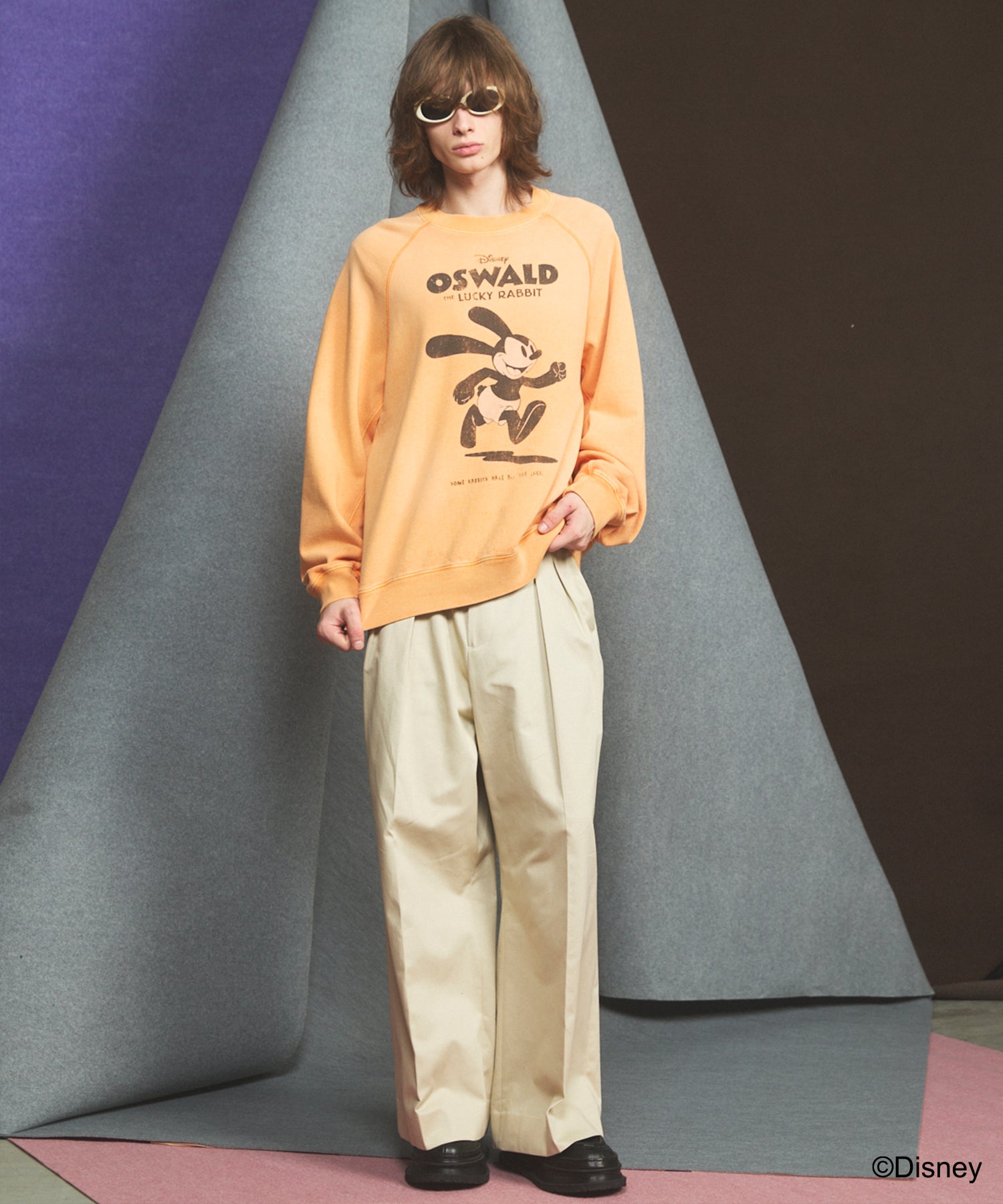 [26AW PRE-ORDER] "PEANUTS" - FIRST - Prime over crew neck sweatshirt