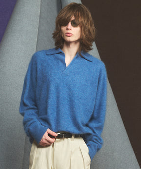 [26SS PRE-ORDER] Airy Striped Gabardine Prime-Over Short-sleeved Shirt