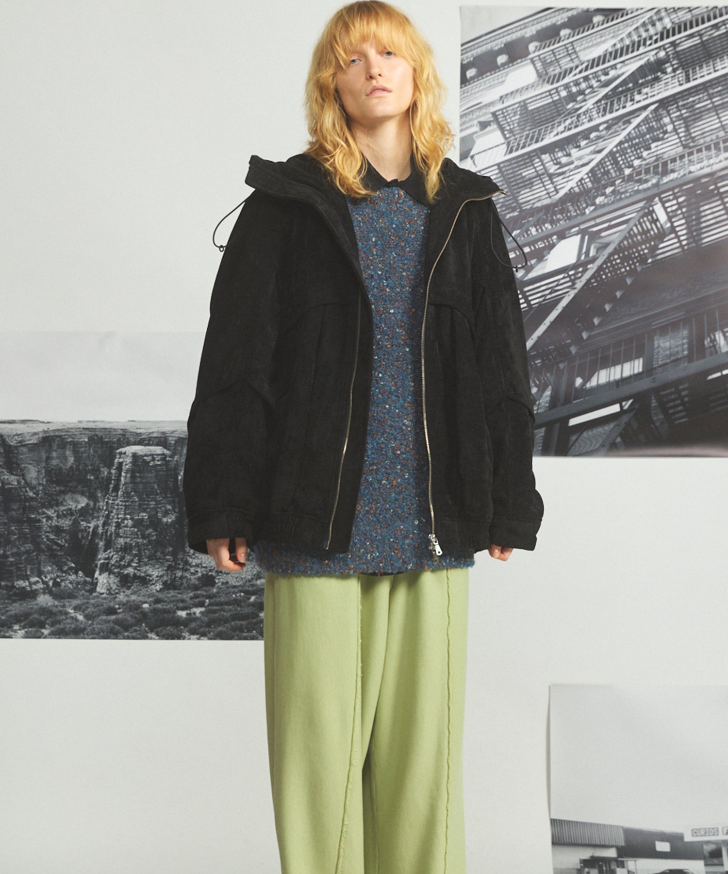 【26AW PRE-ORDER】코듀로이 도킹 프라임 오버레이 링 트래커 재킷