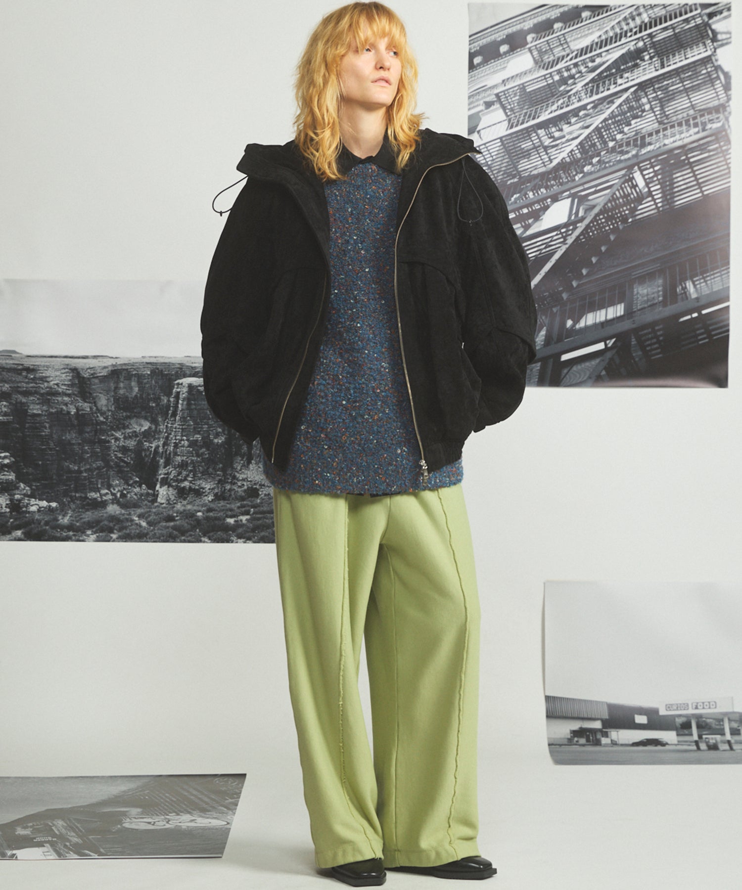 【26AW PRE-ORDER】코듀로이 도킹 프라임 오버레이 링 트래커 재킷