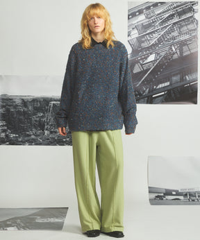 【26AW PRE-ORDER】ヘビーウェイトスウェットプライムワイドピンタックイージーパンツ