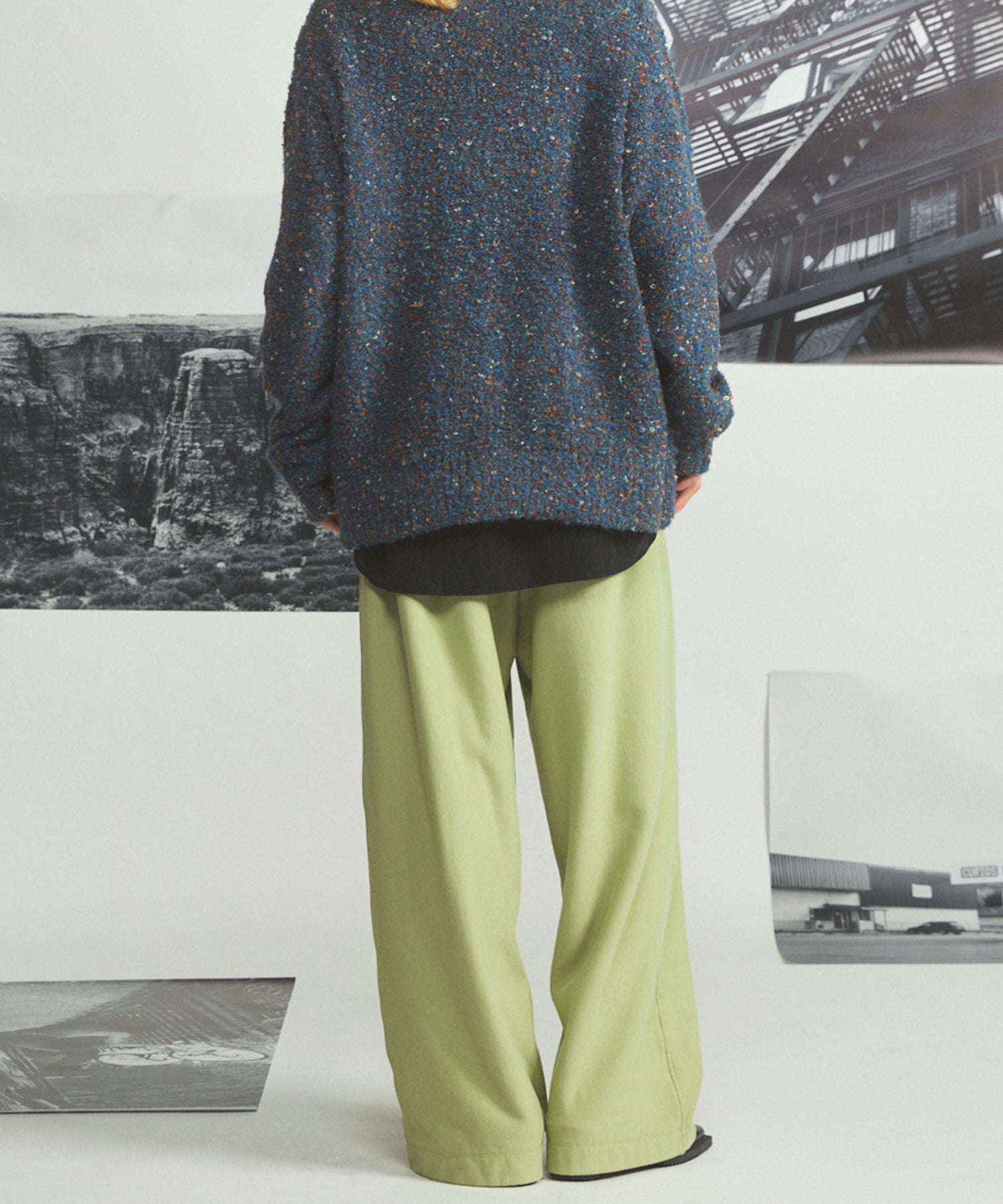 【26AW PRE-ORDER】ヘビーウェイトスウェットプライムワイドピンタックイージーパンツ