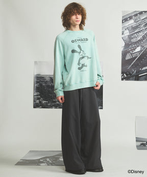 【26AW PRE-ORDER】「OSWALD」プライムオーバークルーネックスウェット