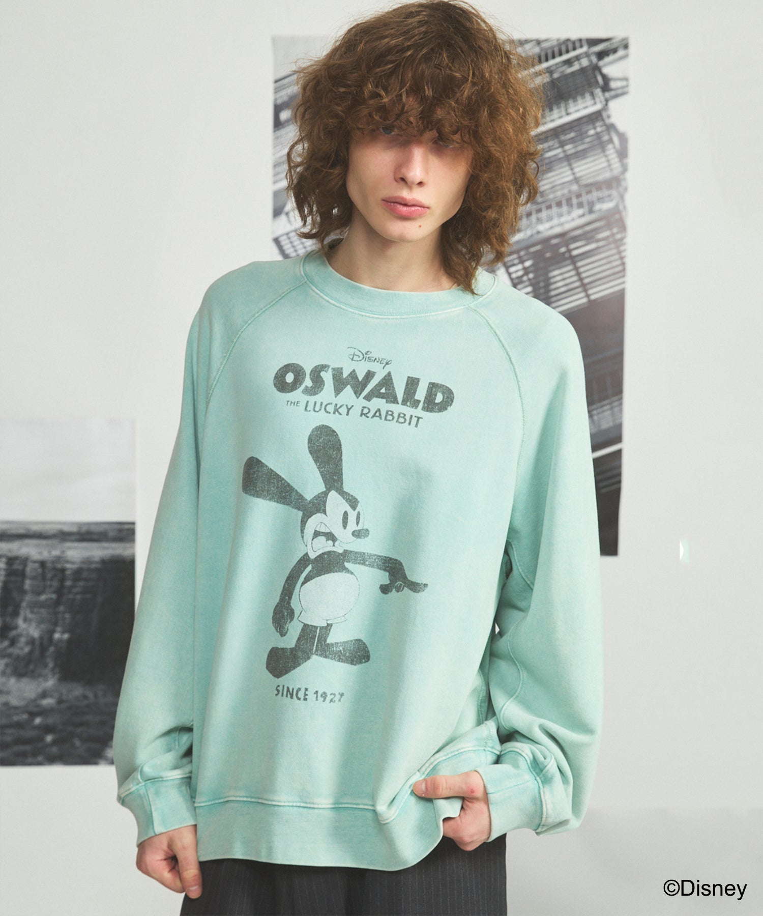 【26AW PRE-ORDER】「OSWALD」プライムオーバークルーネックスウェット