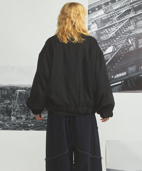 【26AW PRE-ORDER】Curve Switching Prime-Over Stand Collar Blouson