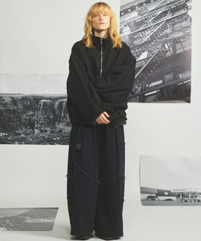 【26AW PRE-ORDER】Curve Switching Prime-Over Stand Collar Blouson