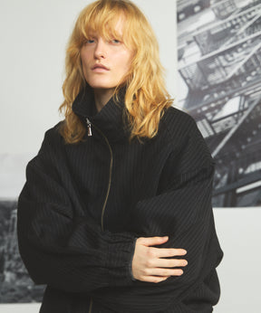 【26AW PRE-ORDER】Curve Switching Prime-Over Stand Collar Blouson