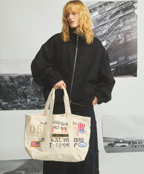 Assorted Design Canvas Tote Bag