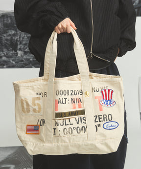 Assorted Design Canvas Tote Bag