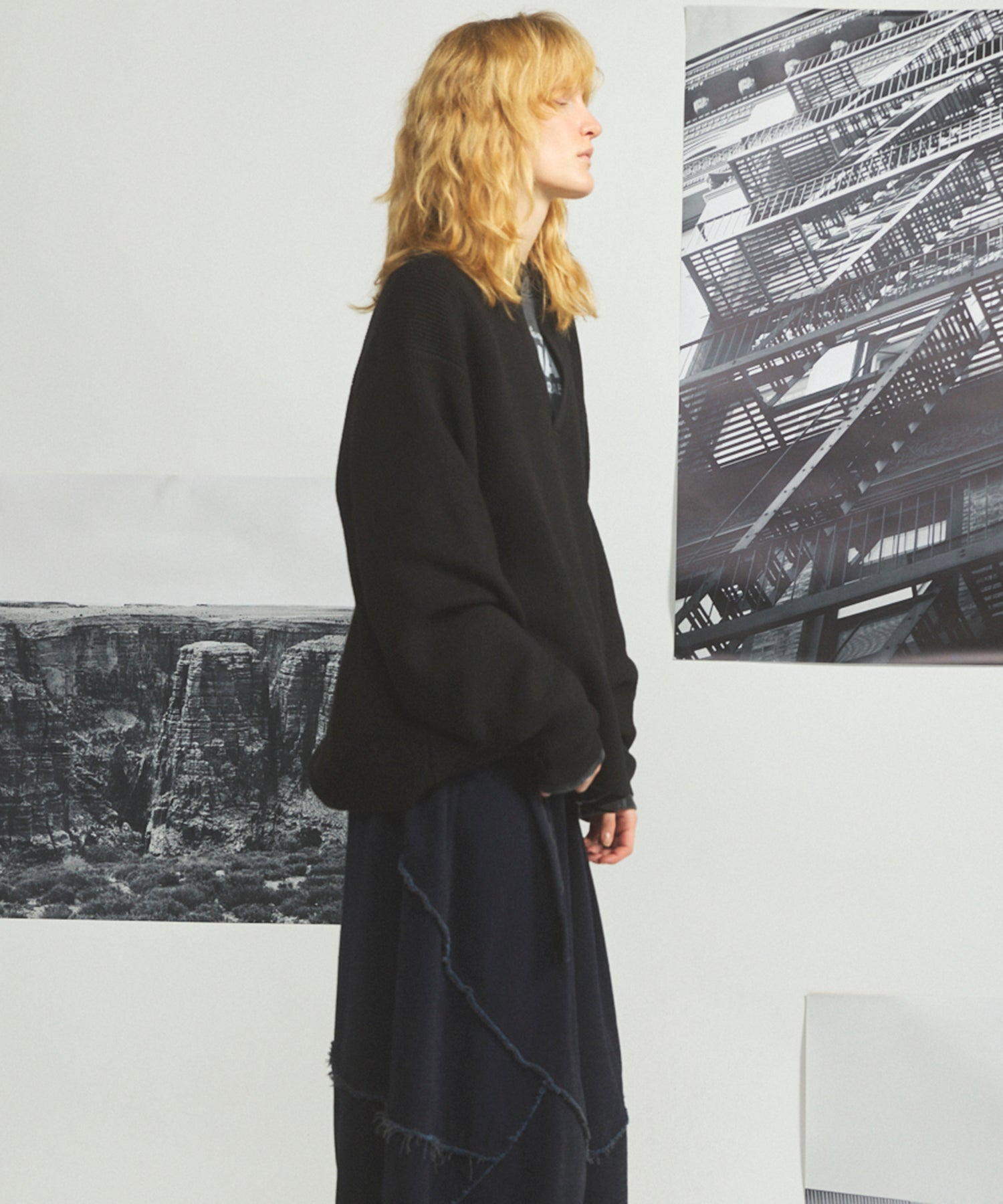 C/A Prime-Over Skipper Knit