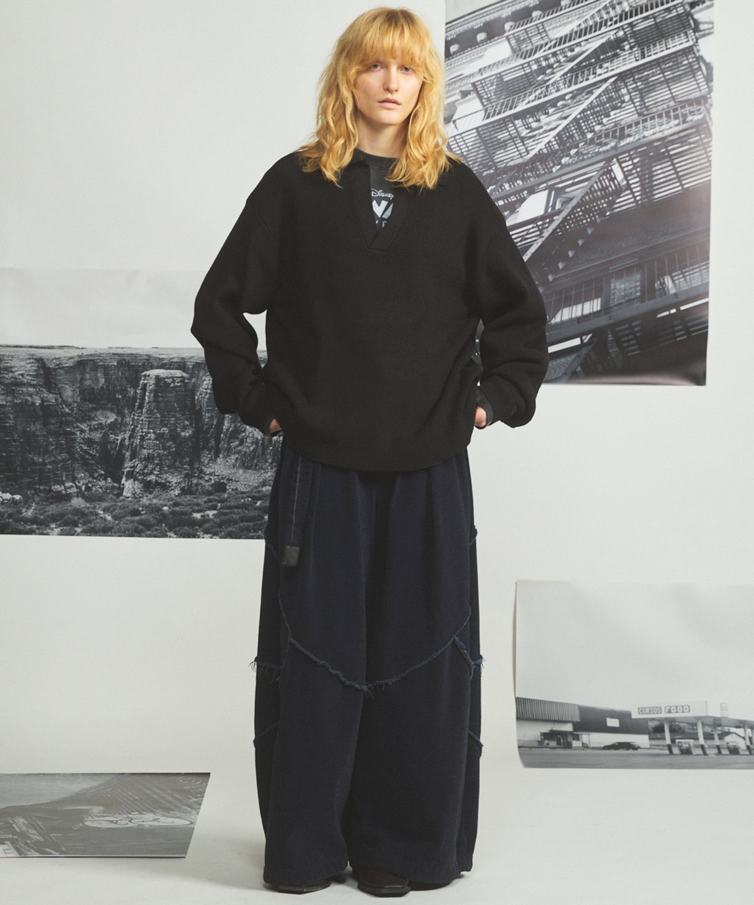 C/A Prime-Over Skipper Knit