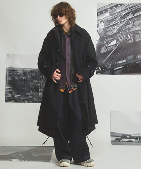 Different Materials Layering Prime-Over Trucker Jacket