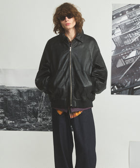 Different Materials Layering Prime-Over Trucker Jacket