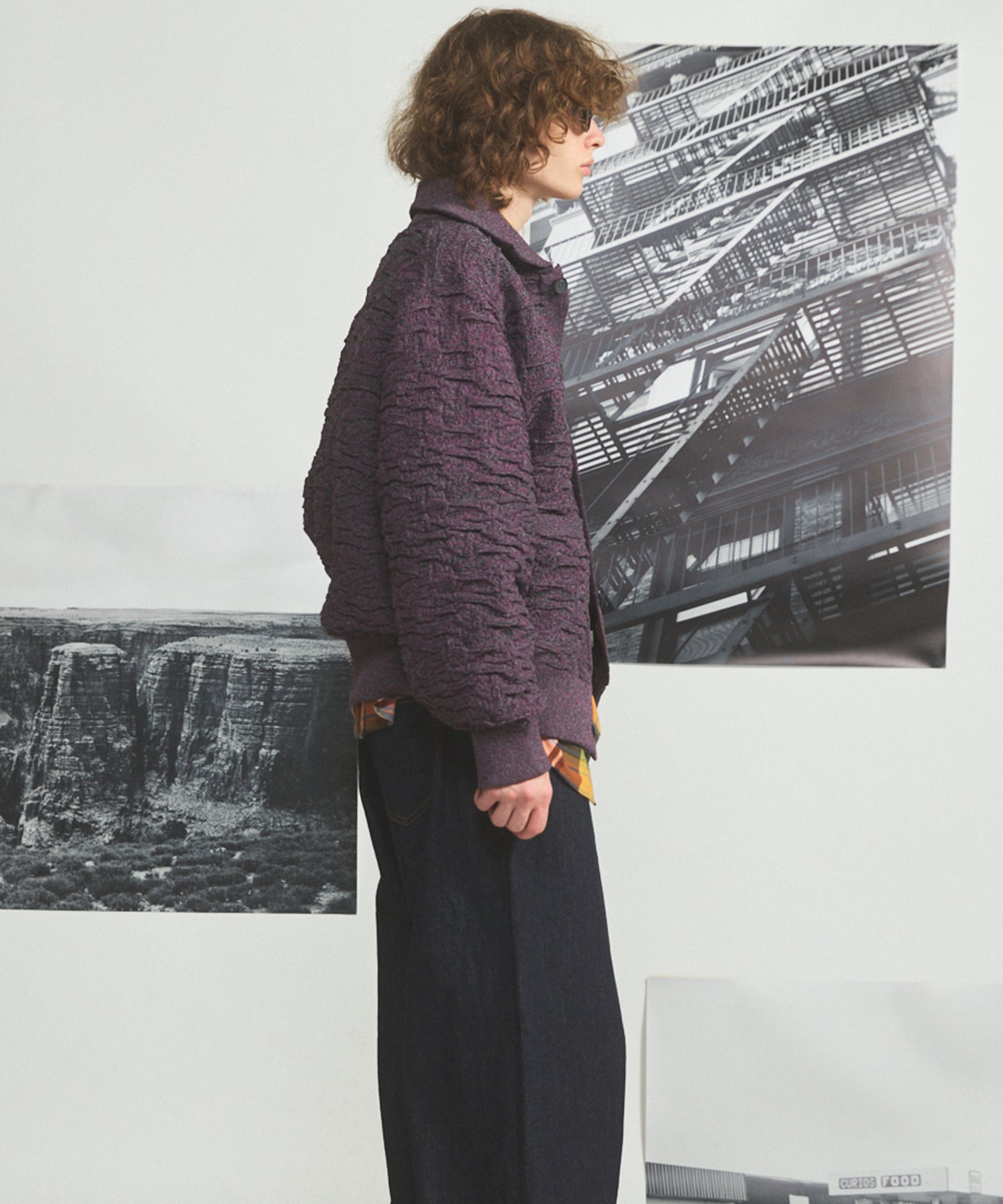 【26SS PRE-ORDER】Airy Striped Gabardine Prime-Over Short-sleeved Shirt