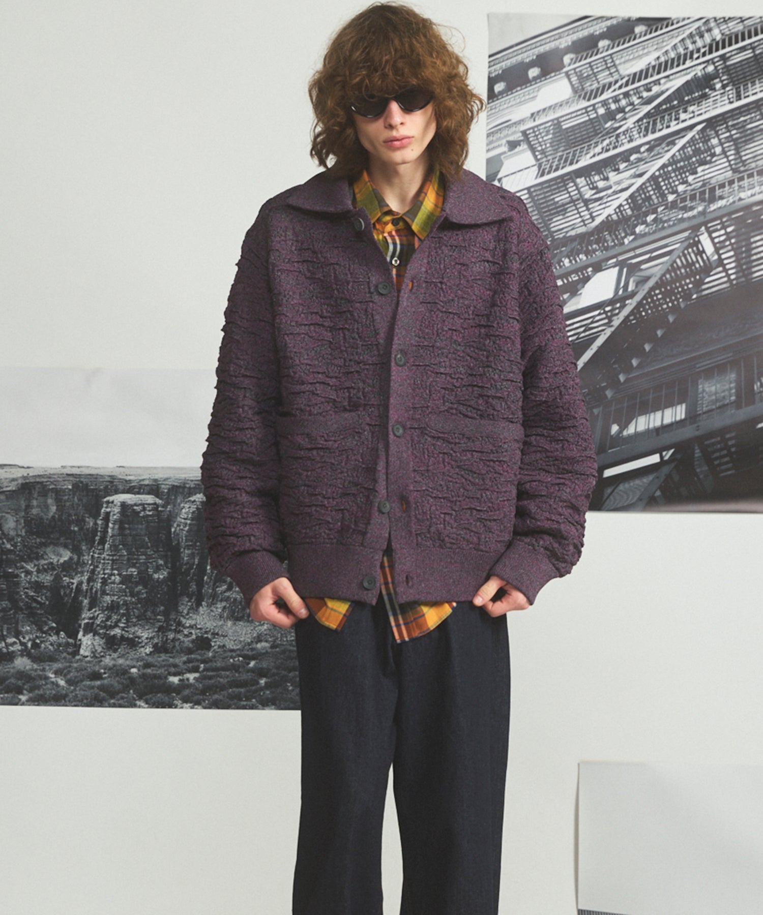 【26SS PRE-ORDER】Airy Striped Gabardine Prime-Over Short-sleeved Shirt