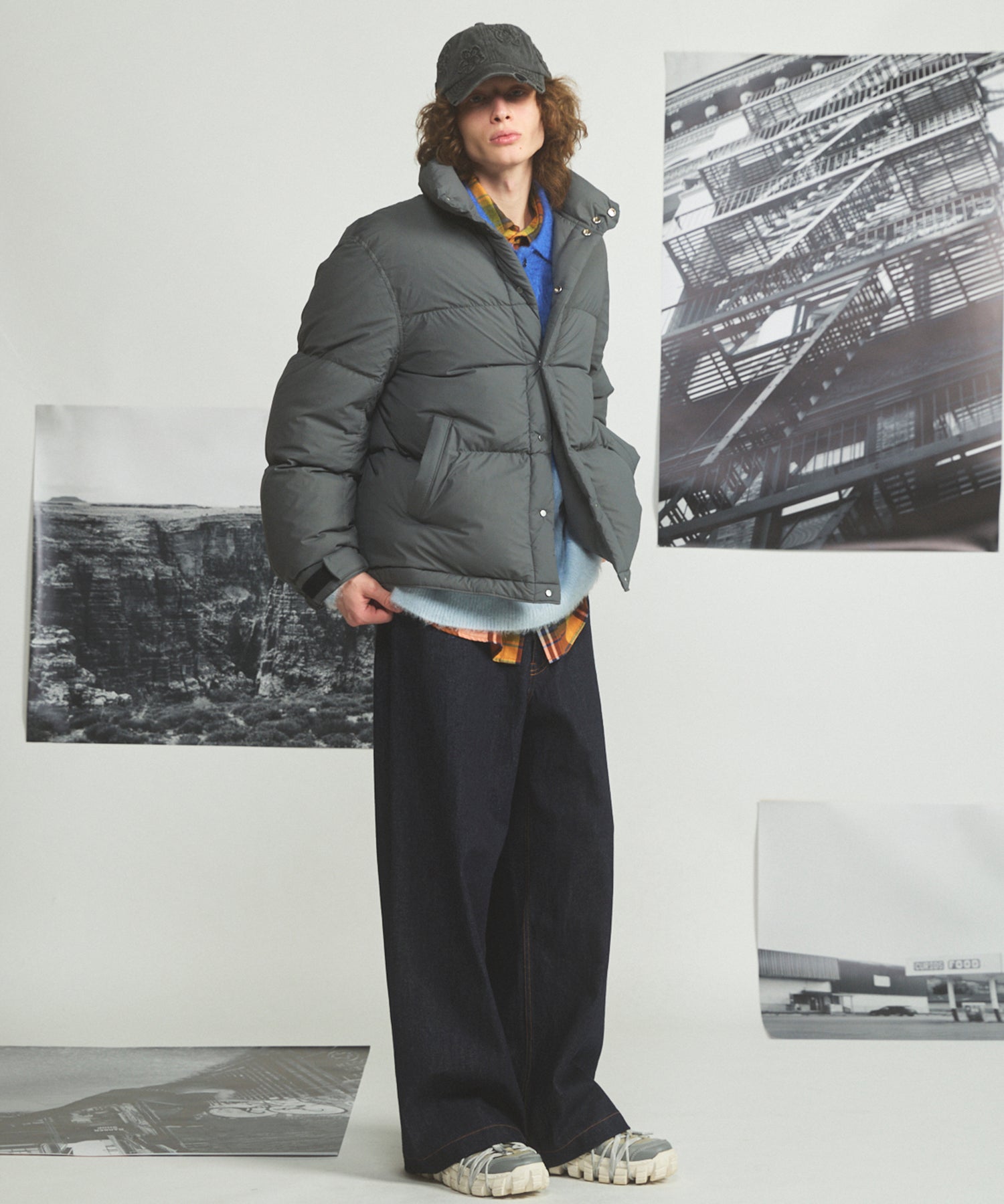 [26AW PRE-ORDER] [Italian dead stock fabric] Prime over regular collar shirt coat
