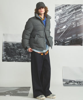 [26AW PRE-ORDER] [Italian dead stock fabric] Prime over regular collar shirt coat