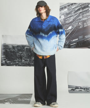 [26AW PRE-ORDER] [Italian dead stock fabric] Prime over regular collar shirt coat