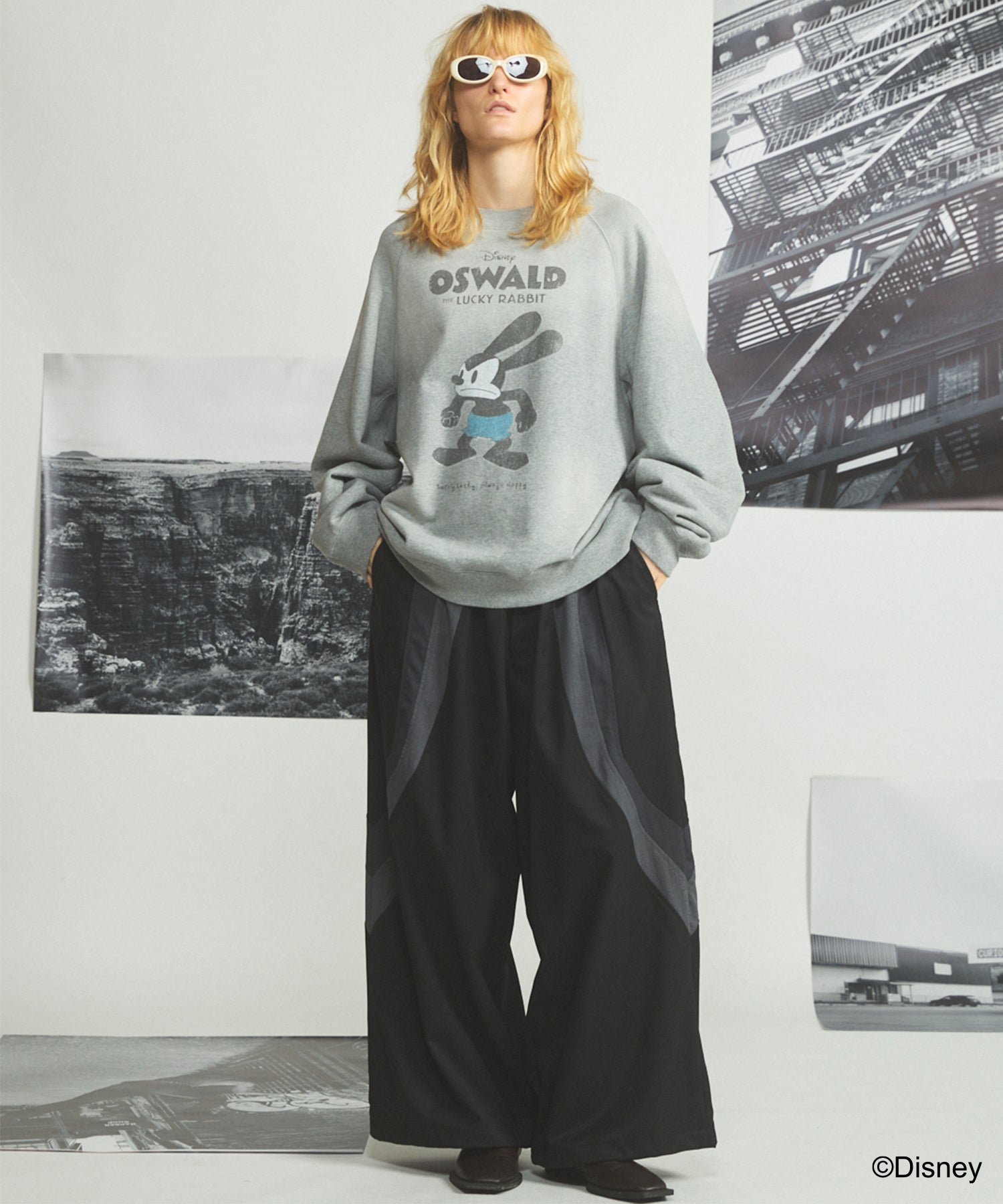 【26AW PRE-ORDER】「OSWALD」プライムオーバークルーネックスウェット