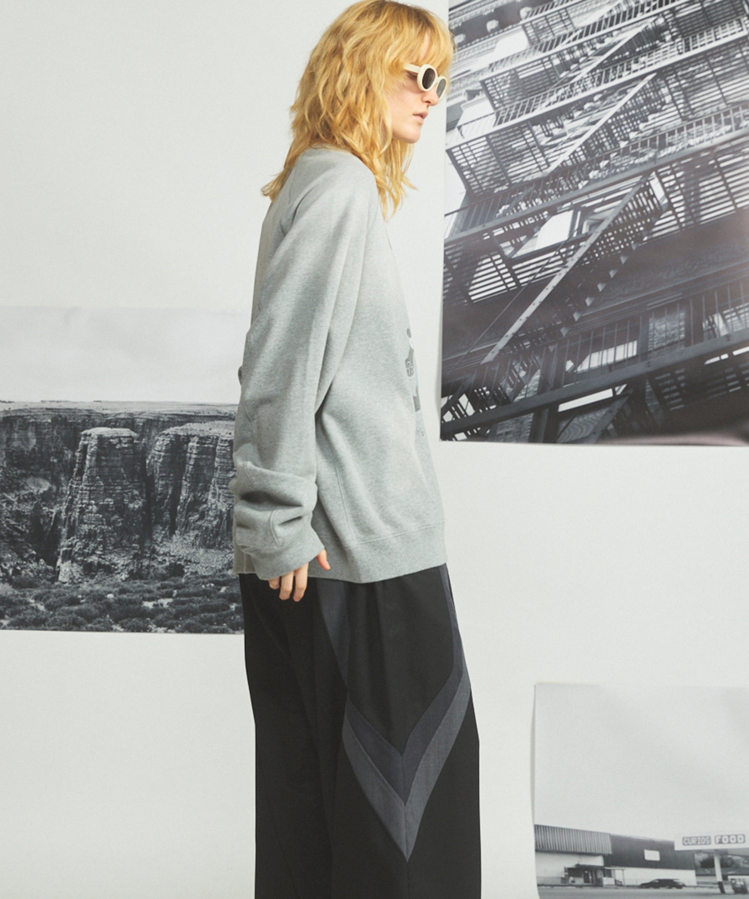 【26AW PRE-ORDER】「OSWALD」プライムオーバークルーネックスウェット