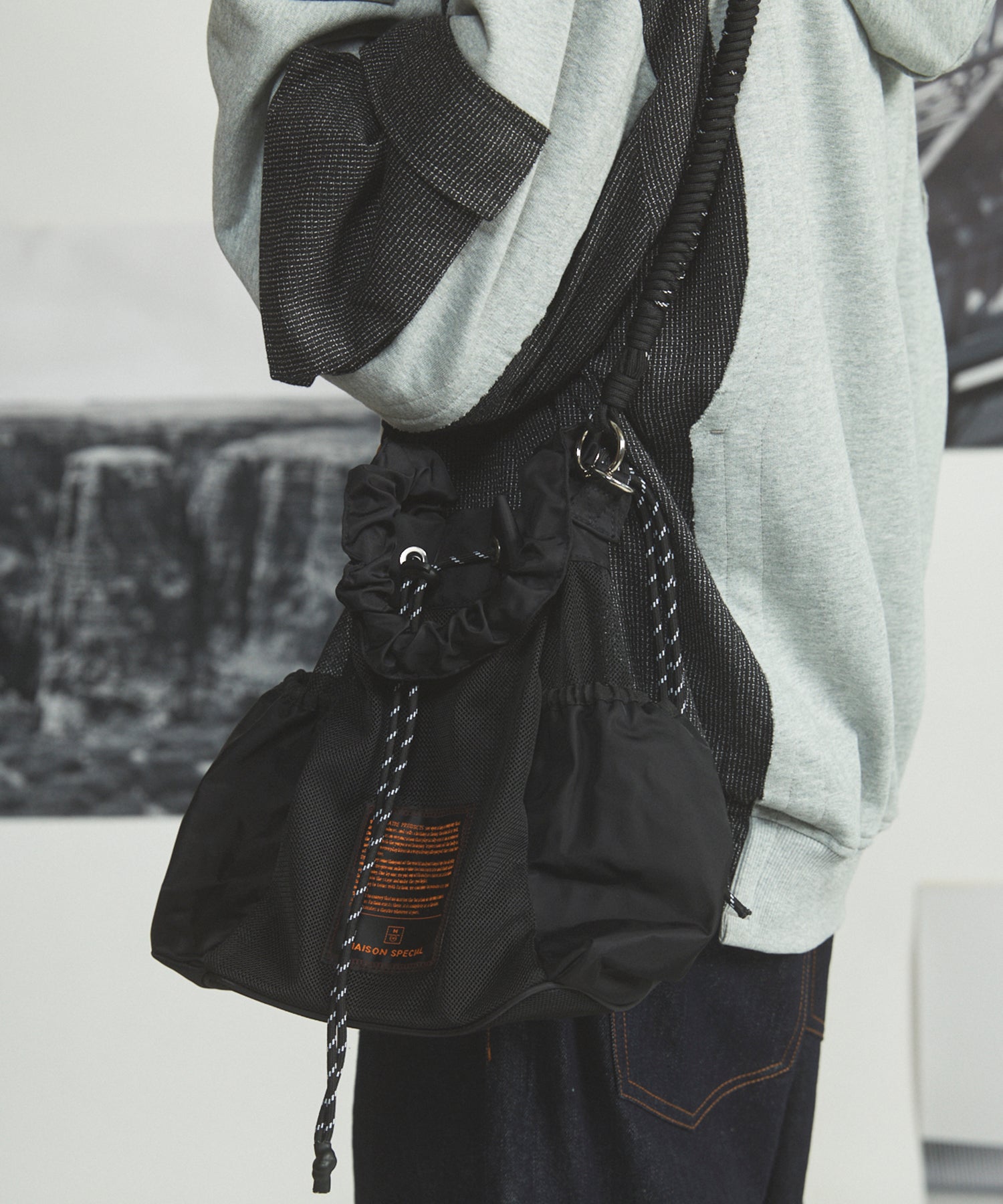 [26SS PRE-ORDER] [THEATRE PRODUCTS] Collaboration Multiway Drawstring Bag