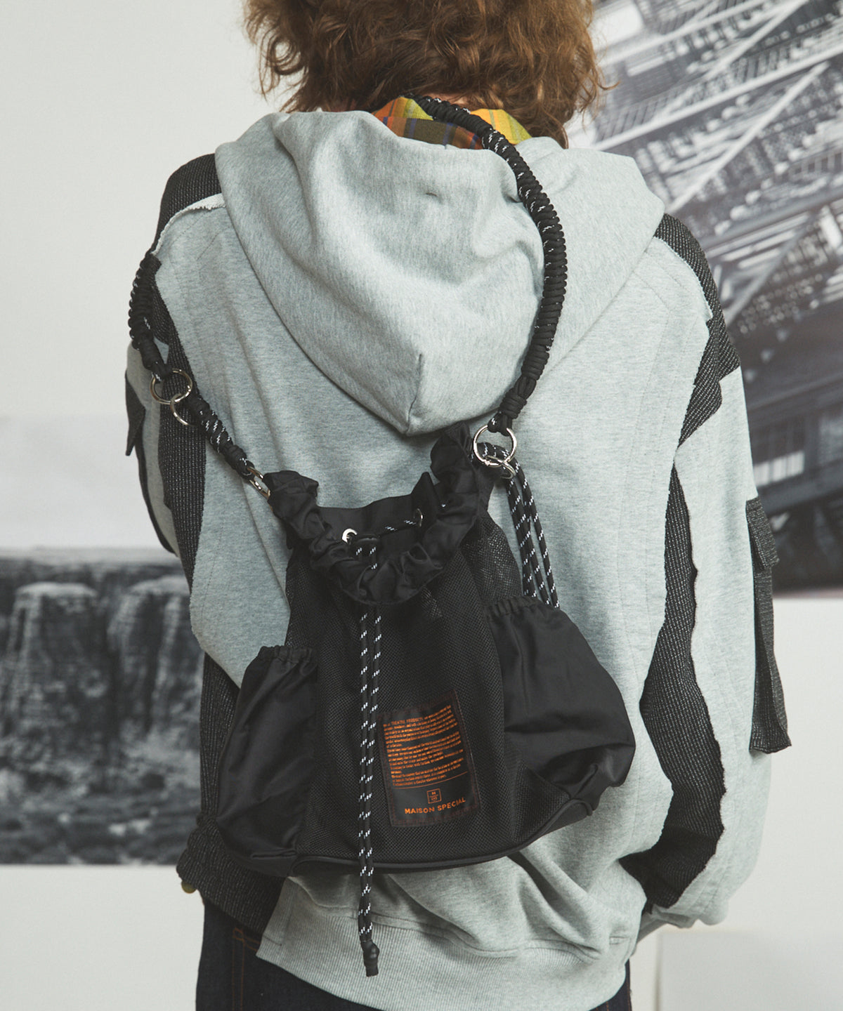 【26ss PRE-ORDER】【THEATRE PRODUCTS】Collaboration Multiway Drawstring Bag