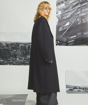 [26AW PRE-ORDER] [Italian dead stock fabric] Prime over regular collar shirt coat