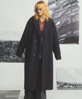 [26AW PRE-ORDER] [Italian dead stock fabric] Prime over regular collar shirt coat