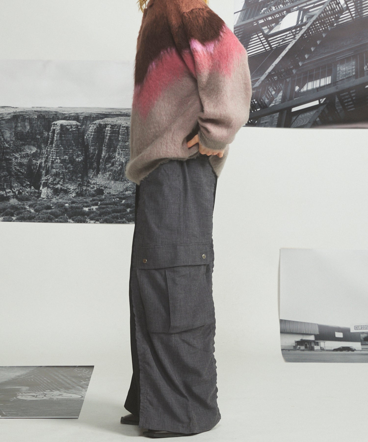 ut-off Docking Prime-Wide Cargo Pants