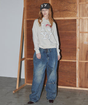 【OPEN YY】I LOVE YY FIT HOODIE