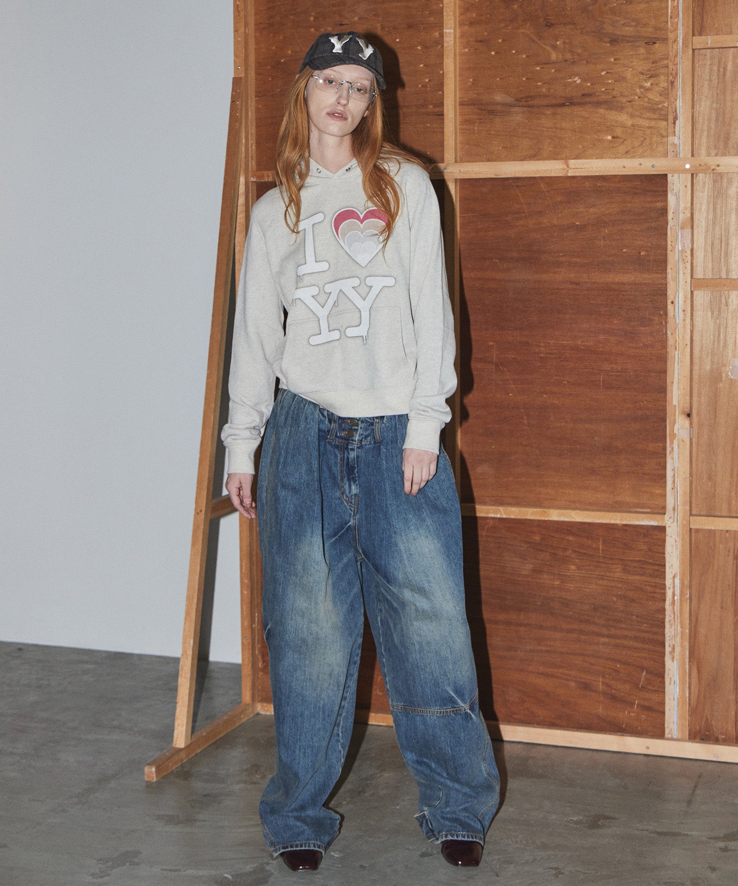 【OPEN YY】I LOVE YY FIT HOODIE