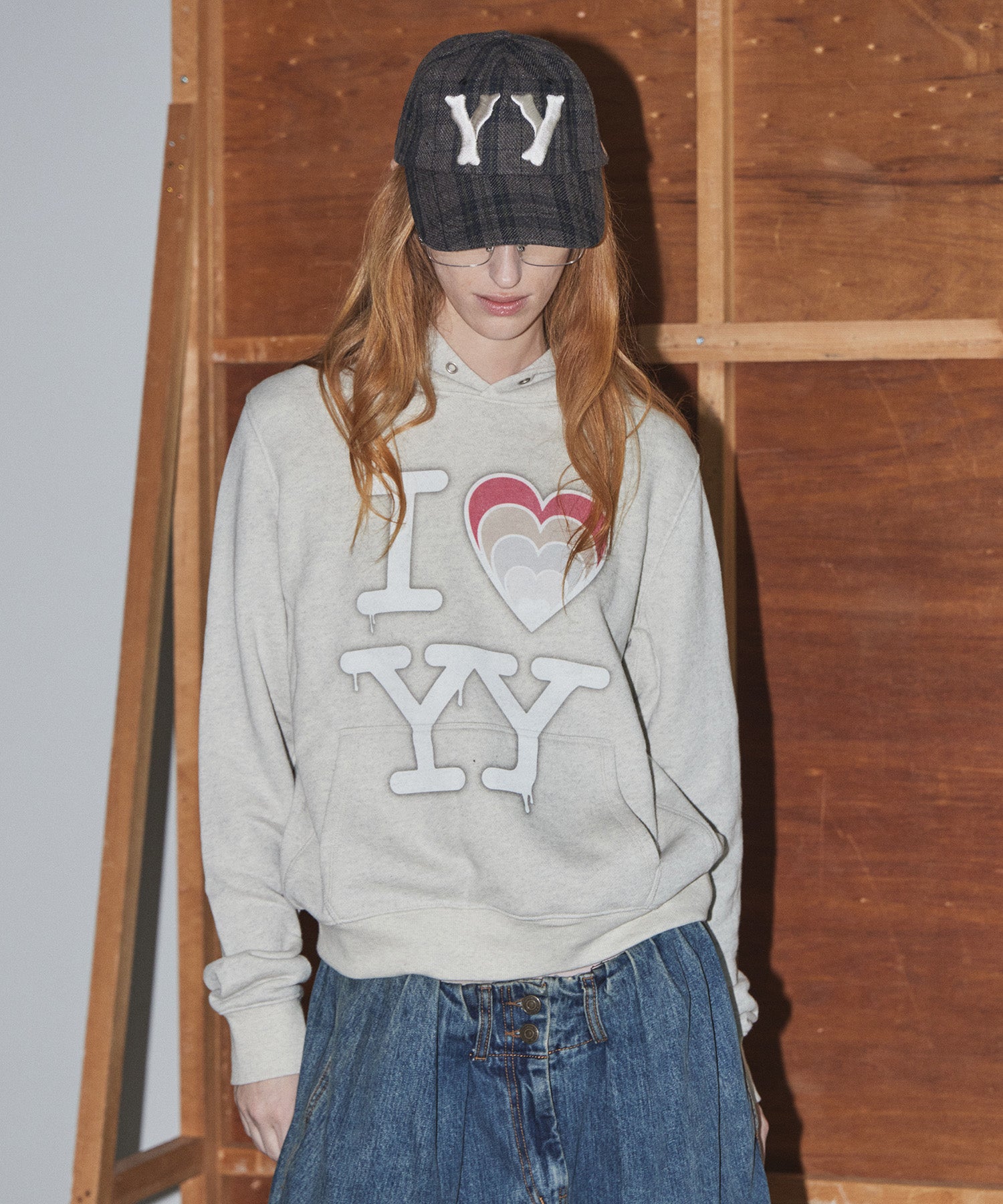 【OPEN YY】I LOVE YY FIT HOODIE