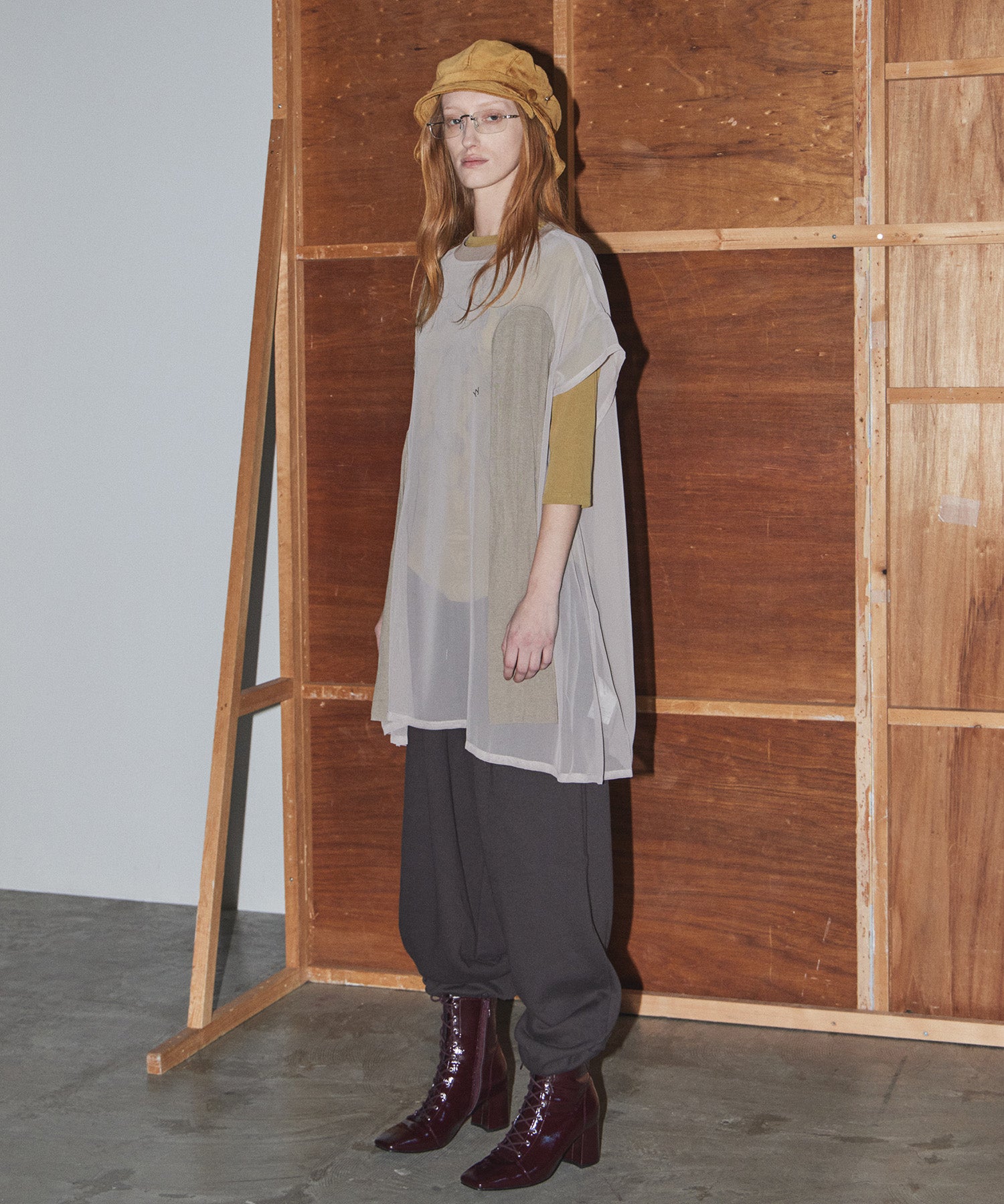 【OPEN YY】SHEER CONVERTIBLE DRESS