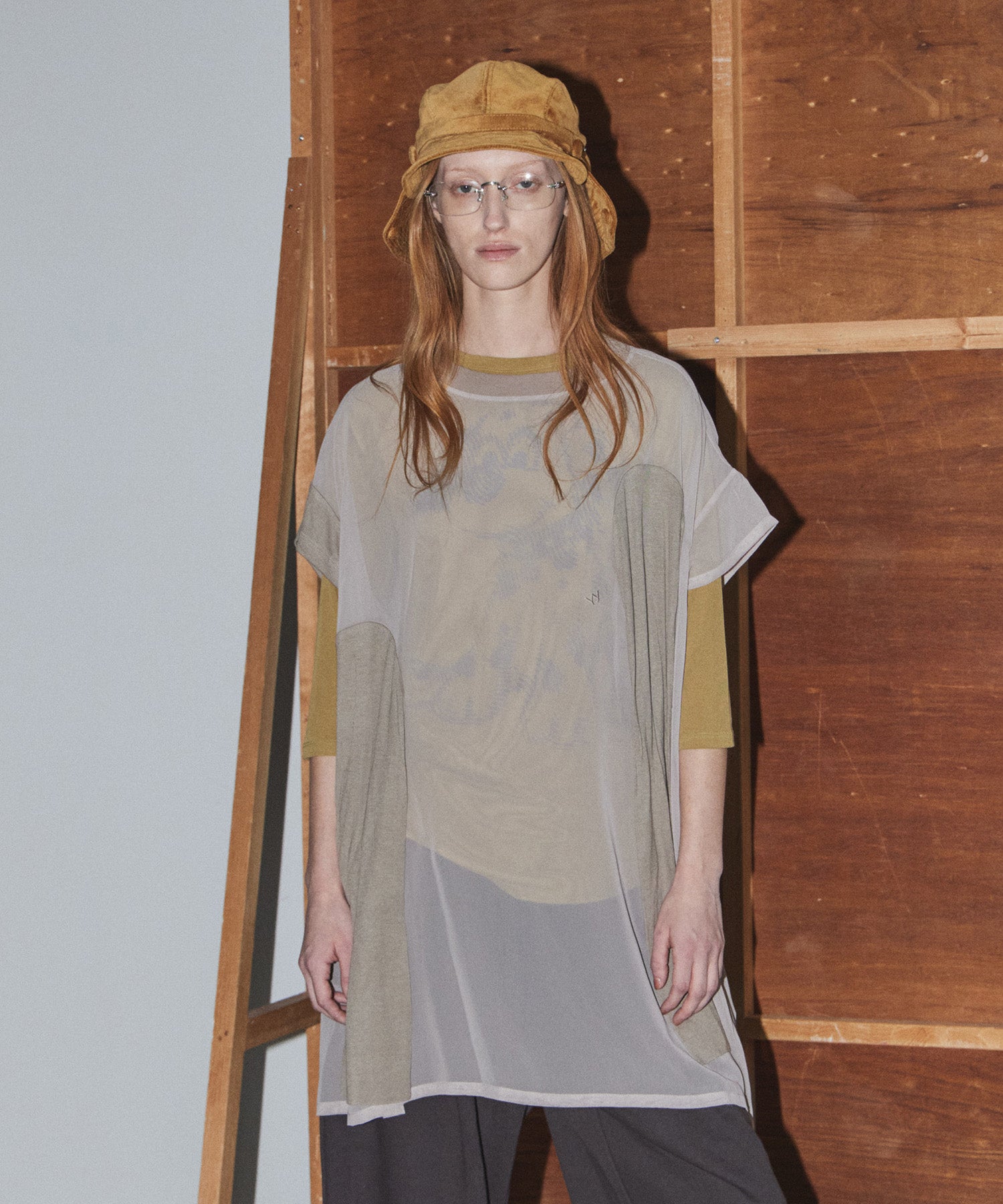 【OPEN YY】SHEER CONVERTIBLE DRESS
