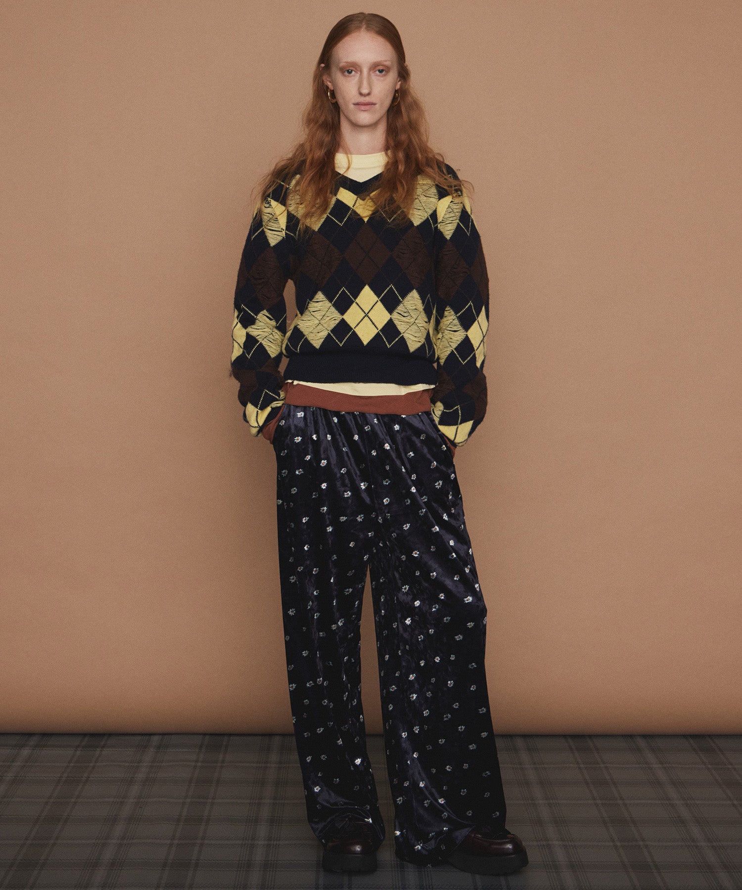 【26WINTER PRE-ORDER】Velour Easy Pants