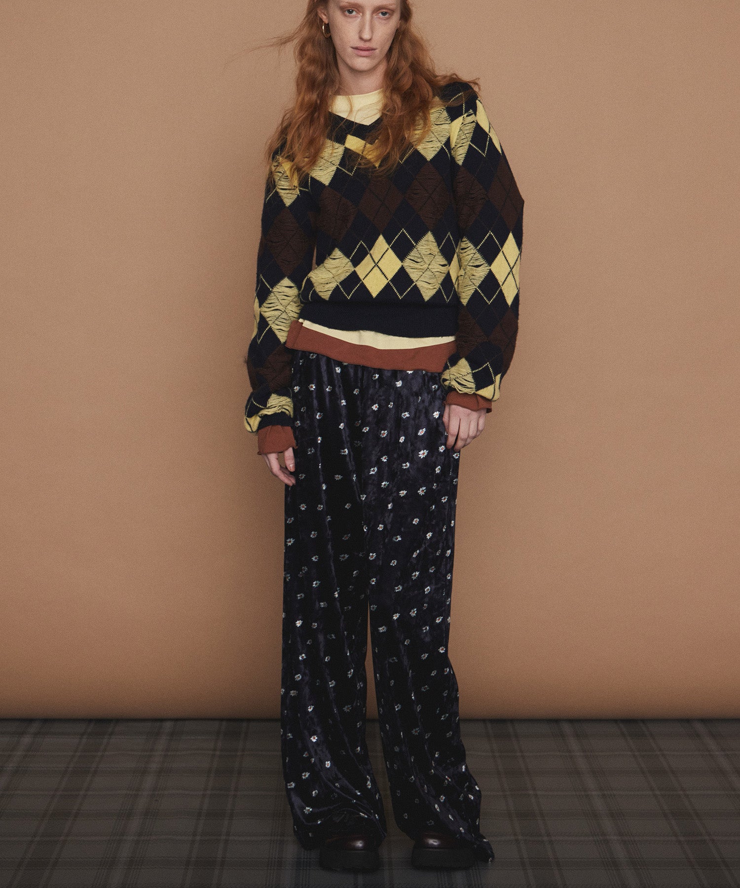 【26WINTER PRE-ORDER】Velour Easy Pants