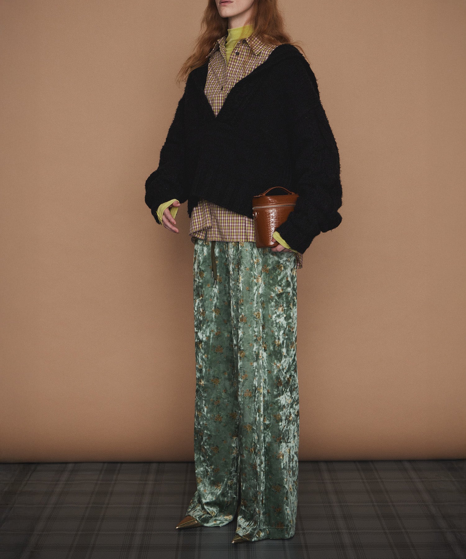 【26WINTER PRE-ORDER】Velour Easy Pants